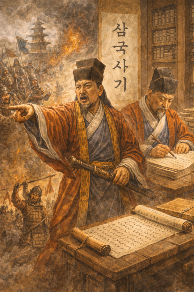 52편. 김부식의 기록 철학 (문신, 묘청의 난, 삼국사기) 1 김부식의 삼국사기 역사기록 편찬